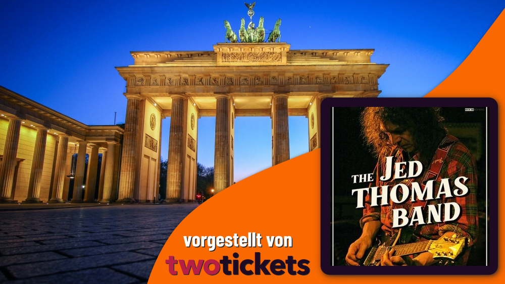 Besondere Musikevents in Berlin am 23.10.26: Jed Thomas Band – Bluesrock Sensation from Yorkshire | UK