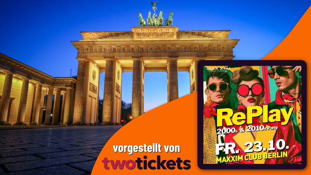 Besondere Musikevents in Berlin am 23.10.26: RePlay – 2000s & 2010s Party