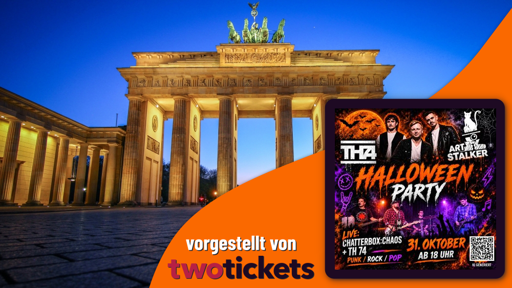Besondere Musikevents in Berlin am 31.10.26: Halloween Party mit CHATTERBOX:CHAOS + TH74