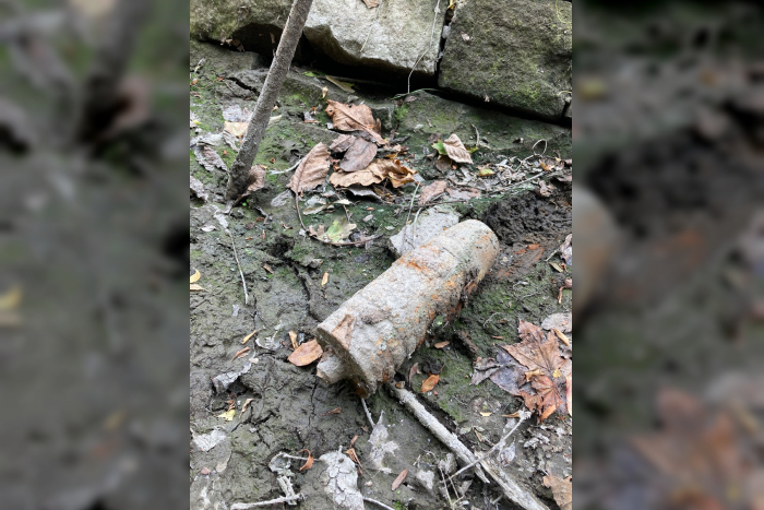 Tagesfund: Panzergranate entdeckt