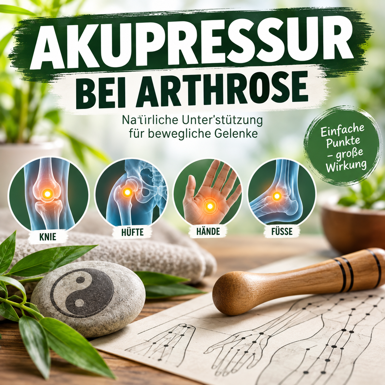 Akupressur bei Arthrose: Diese Punkte sollen bei Gelenkbeschwerden helfen