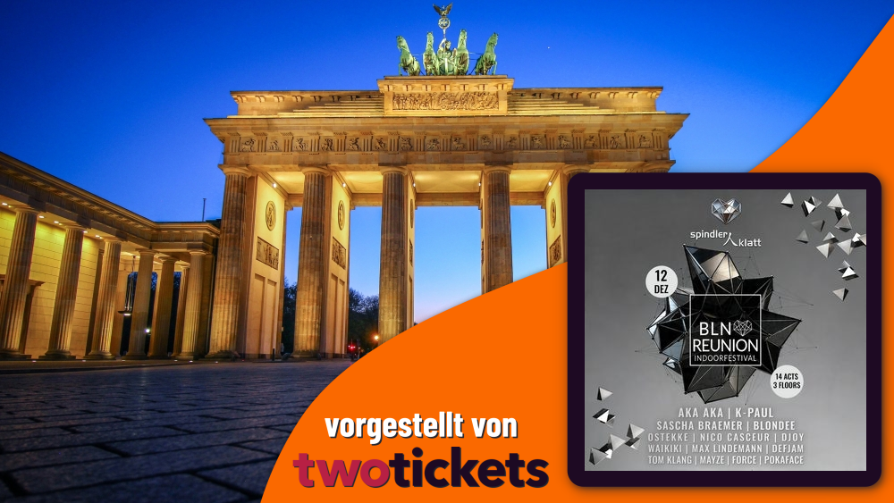 Electro in Berlin am 12.12.26: BLN REUNION INDOOR FESTIVAL – 12.12.26 – Spindler & Klatt