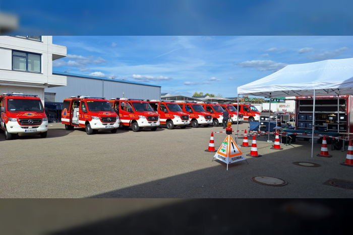 Feuerwehr Konstanz bei Gesamtnotfallübung GNU26