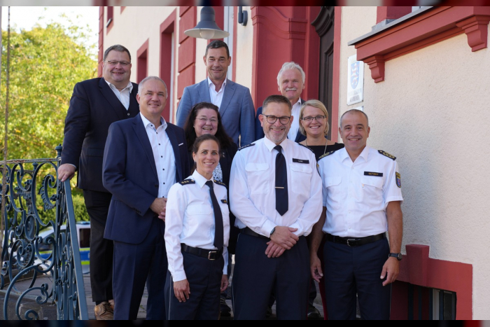 Oliver Link wird Dienststellenleiter der Polizeistation Usingen