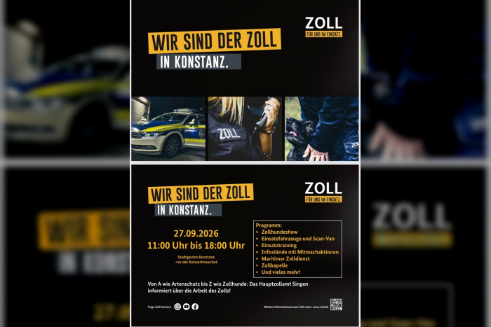 Zoll: 55 Nachwuchskräfte vereidigt