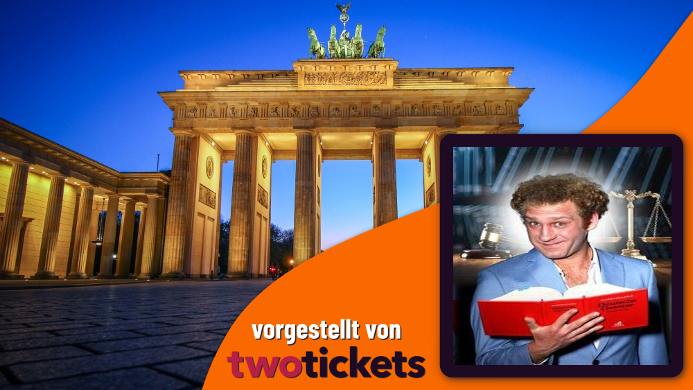 Kabarett in Berlin am 04.09.26: Am achten Tag schuf Gott den Rechtsanwalt