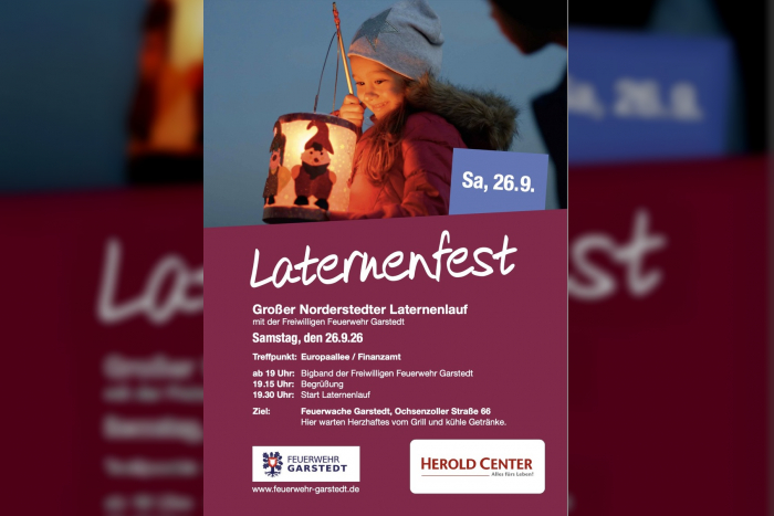 Traditioneller Laternenumzug in Norderstedt