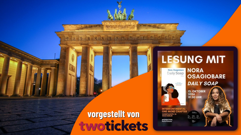 Lesungen in Berlin am 13.10.26: Lesung & Gespräch mit Nora Osagiobare