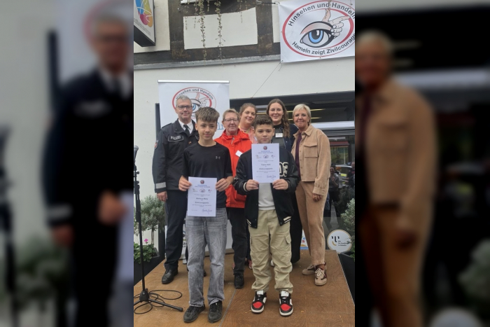 Zivilcouragepreis in Hameln verliehen