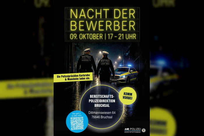 Nacht der Bewerber in Bruchsal