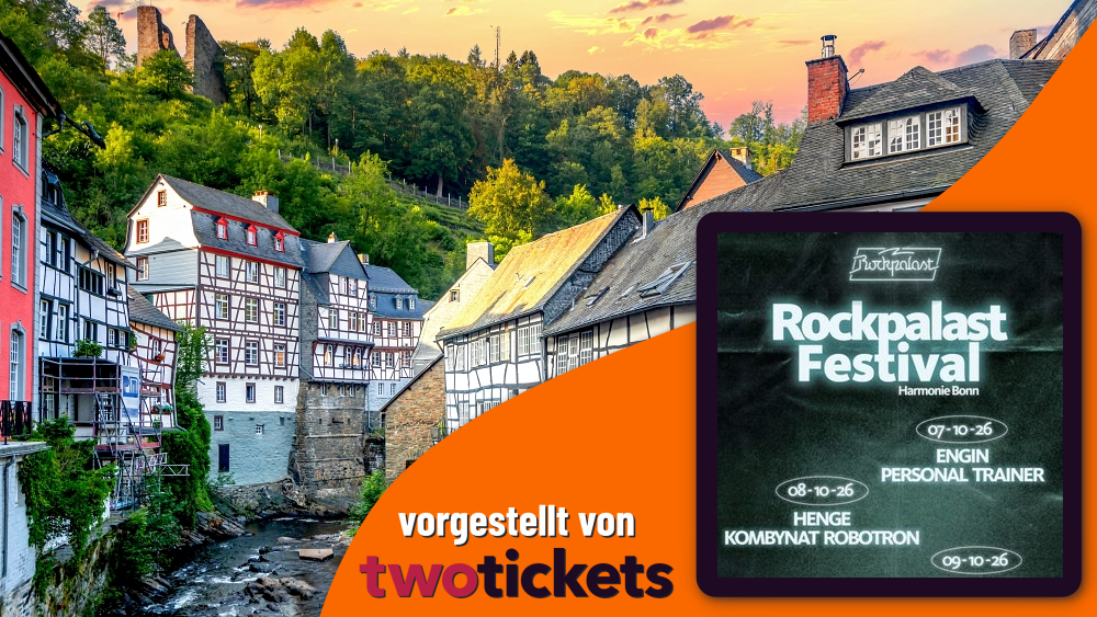 Pop & Rock in Bonn am 07.10.26: WDR Rockpalast-Festival