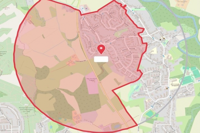 Entschärfung einer Fliegerbombe in Schwentinental