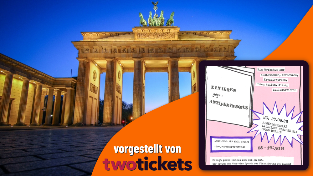 Workshops in Berlin am 27.09.26: “ZINieren gegen Antifeminismus”