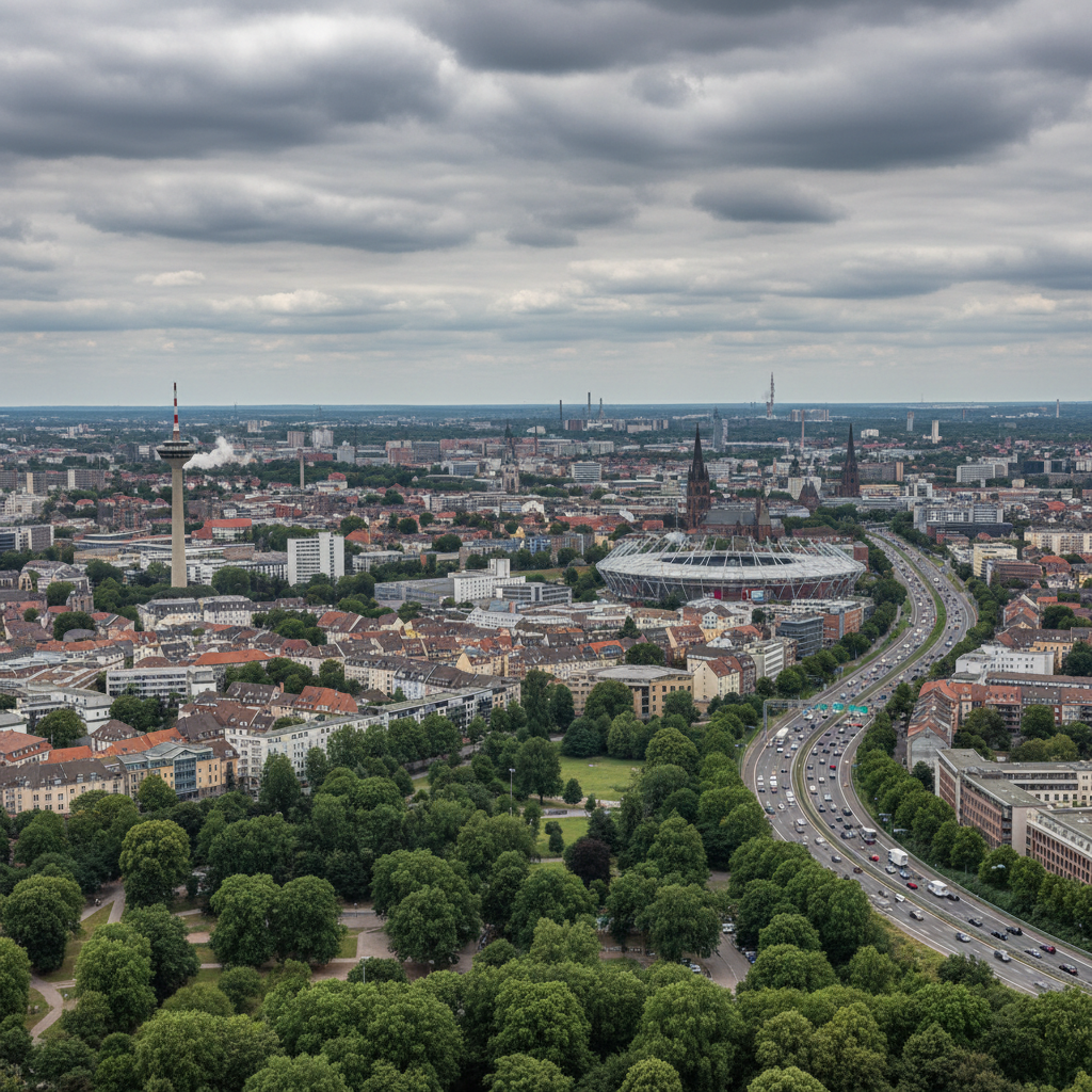 Dortmund heute: 23°C und nebliges Wetter erwartet