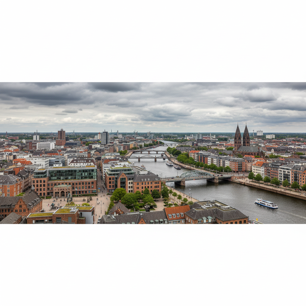 Bremen-Wetter: Heute 18°C mit sporadischem Regen in der Umgebung