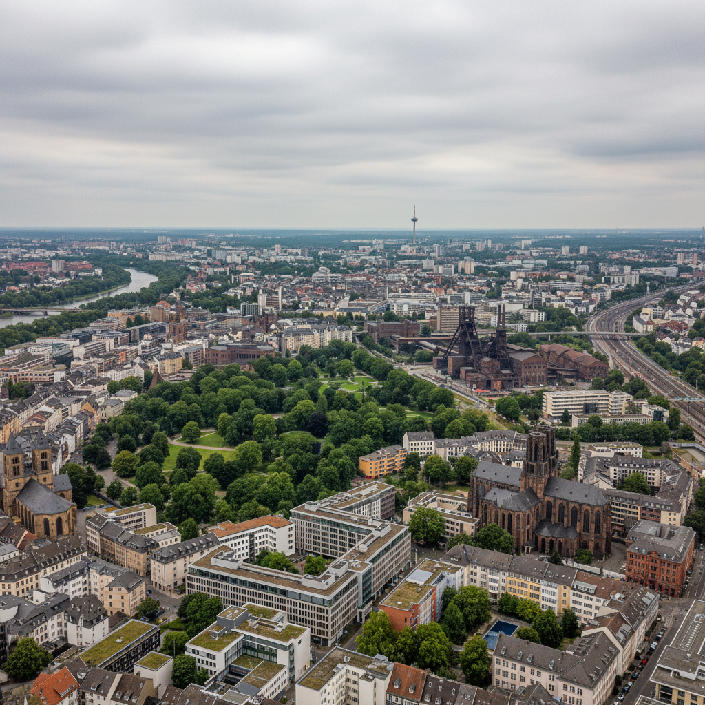 Essen heute: Strahlender Sonnenschein und milde 21°C erwarten die Stadt