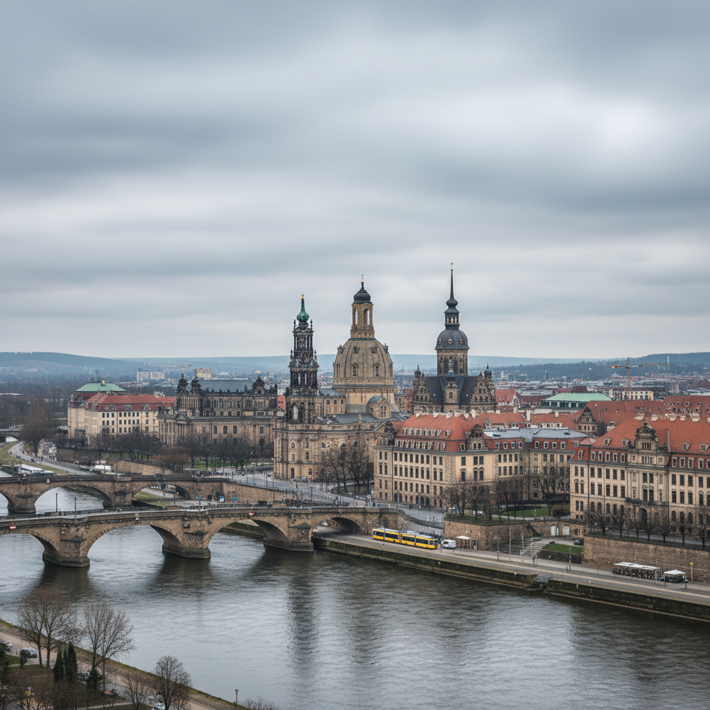 Dresden erwartet heute bewölkten Himmel und milde 23 Grad Celsius