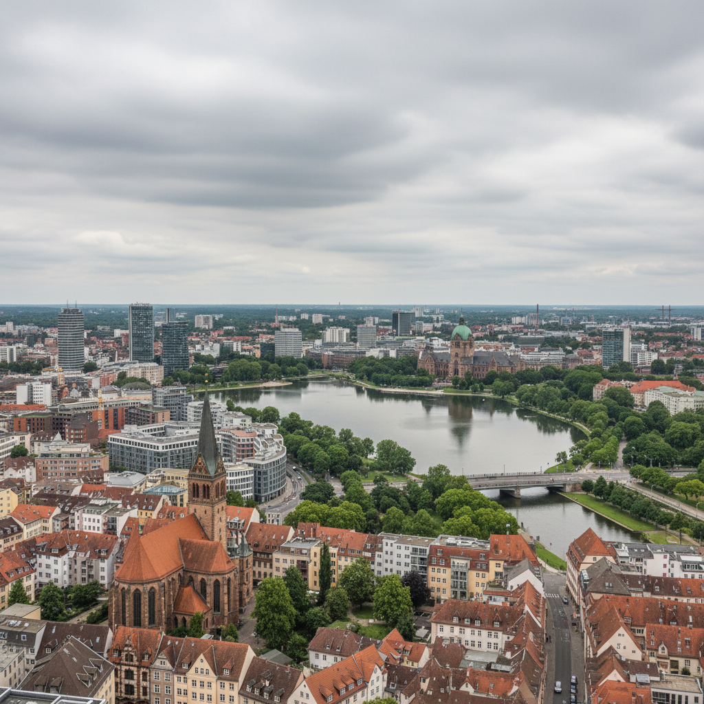 Hannover heute: Bei 25°C sporadische Regenschauer in der Umgebung erwarten