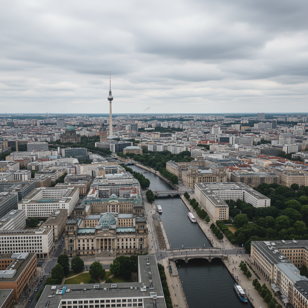 Berlin heute: Milder Regen bei angenehmen 21 Grad Celsius