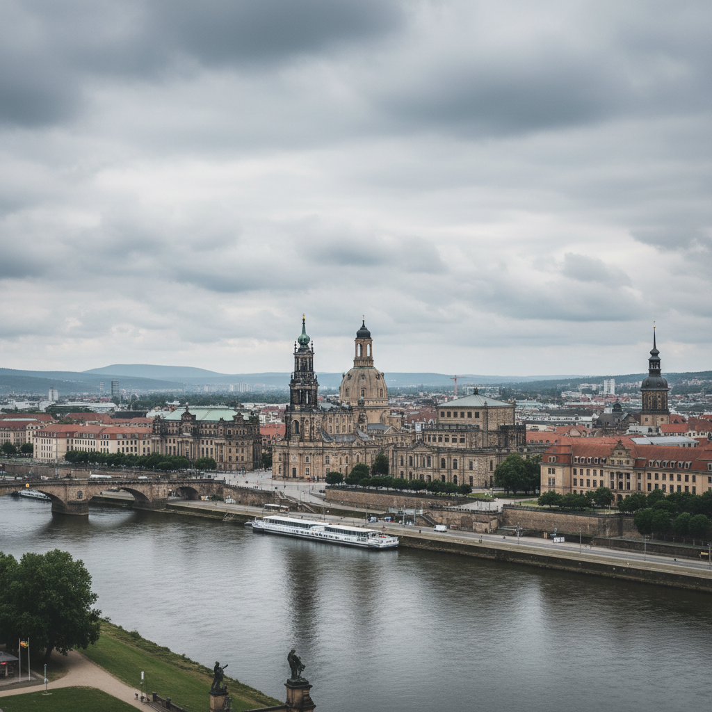 Wetterprognose für Dresden: Einzelne Regenfälle bei milden 20°C erwartet