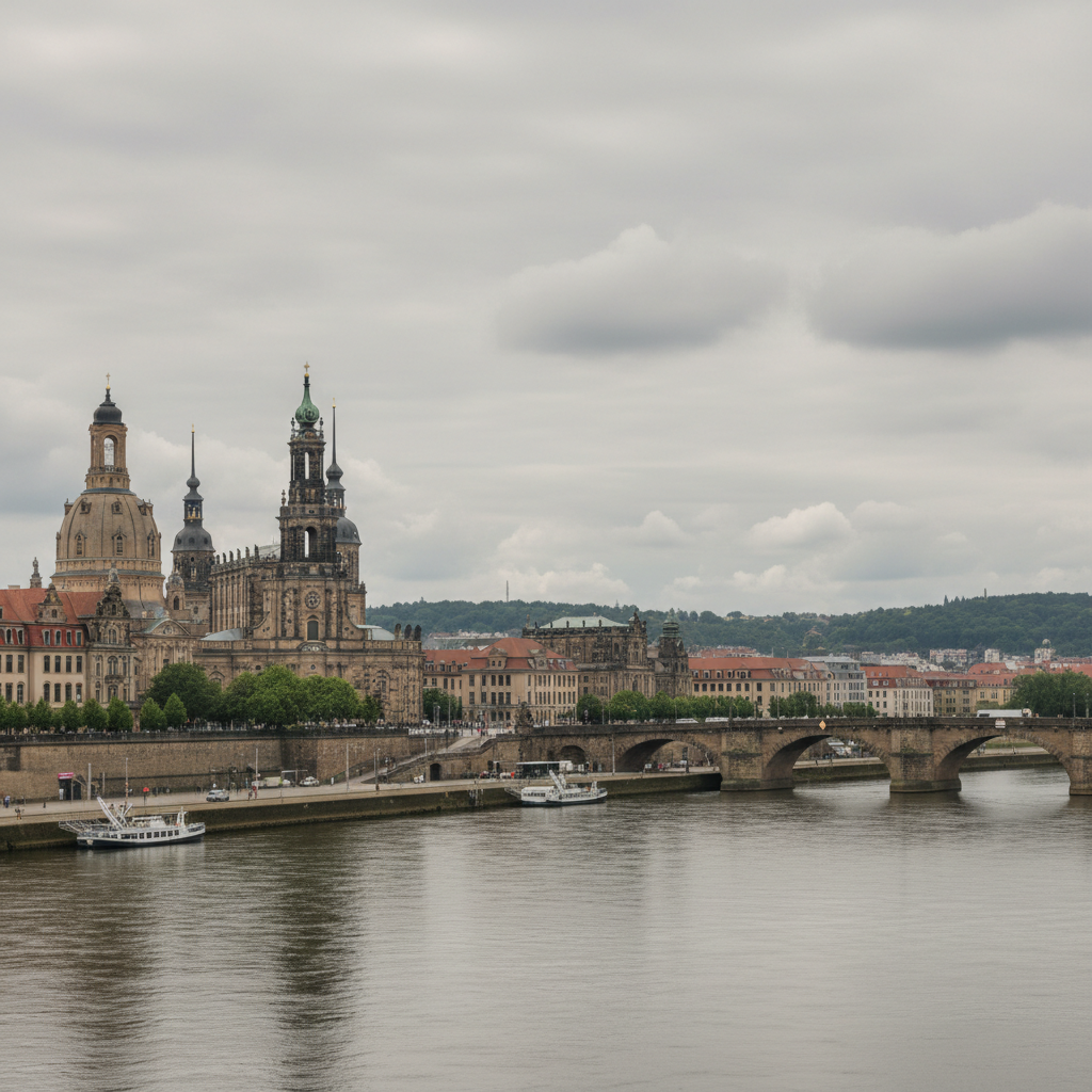 Dresden erwartet heute 23°C mit gemischter Bewölkung