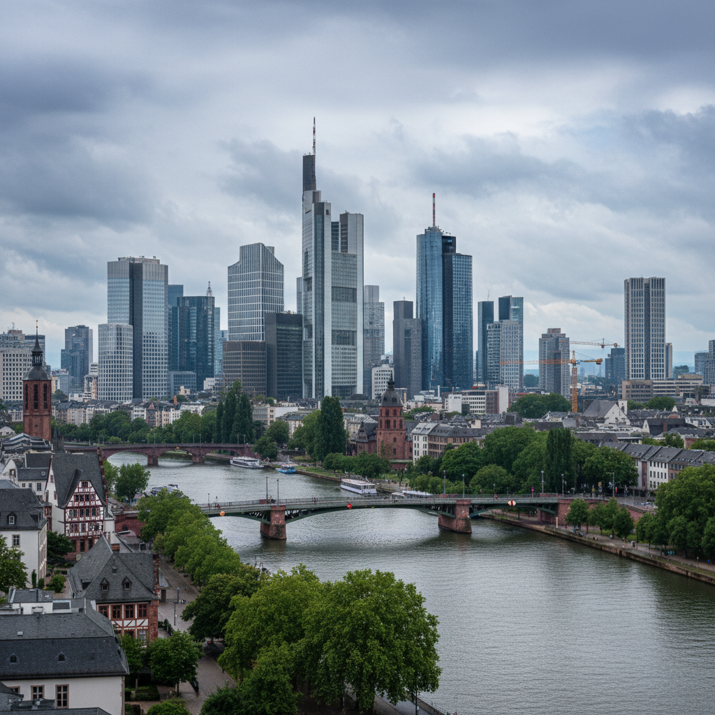 In Frankfurt am Main erwartet uns heute ein Mix aus Wolken und 24°C.