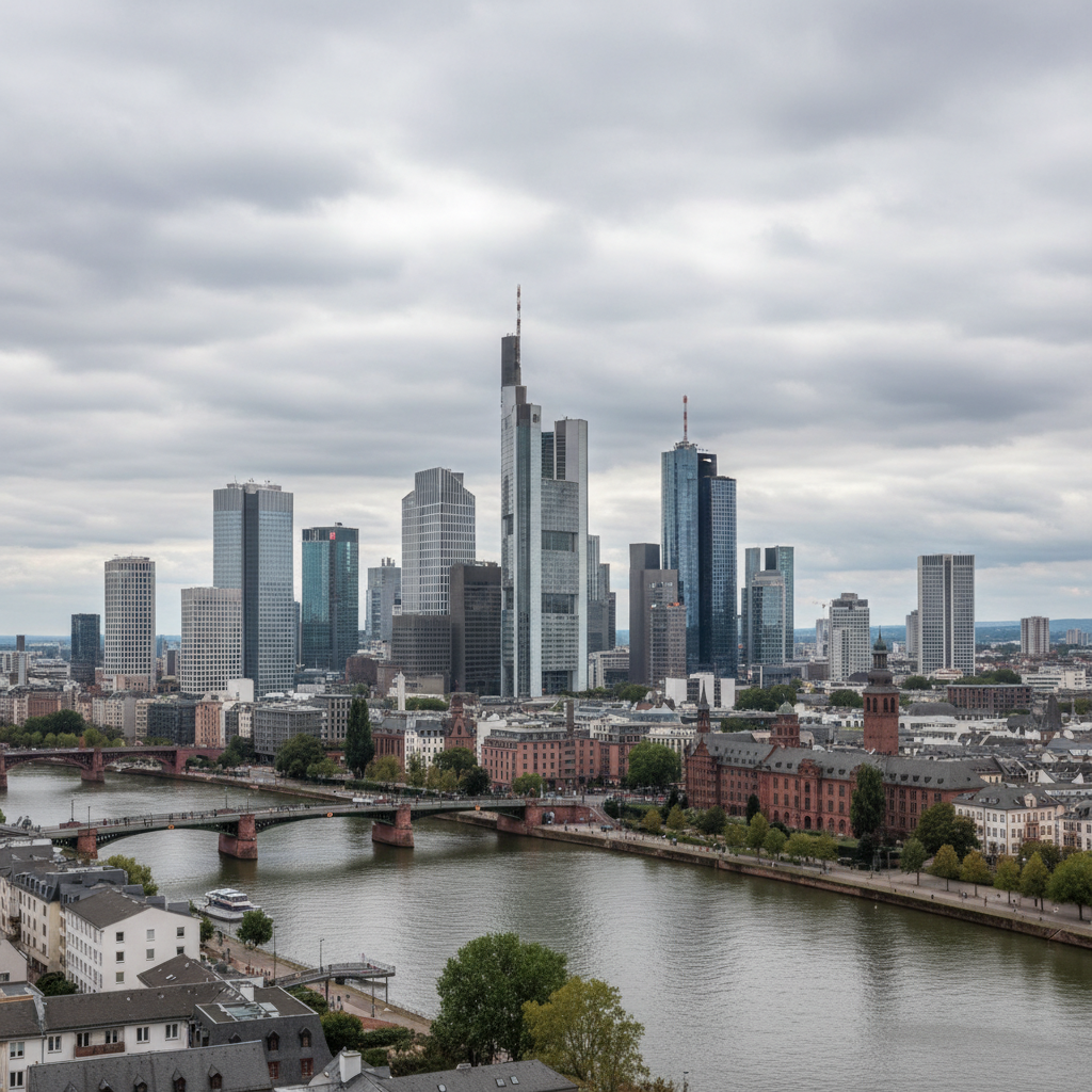 Frankfurt am Main: Gemischte Wolken und angenehme 21°C heute