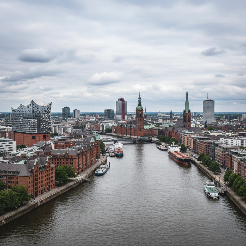 Hamburg heute: Sanfter Regen bei milden 18 Grad erwartet