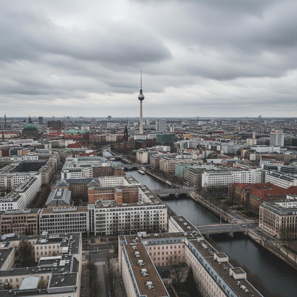 Nieselregen bei milden 21°C: Das heutige Wetter in Berlin im Überblick