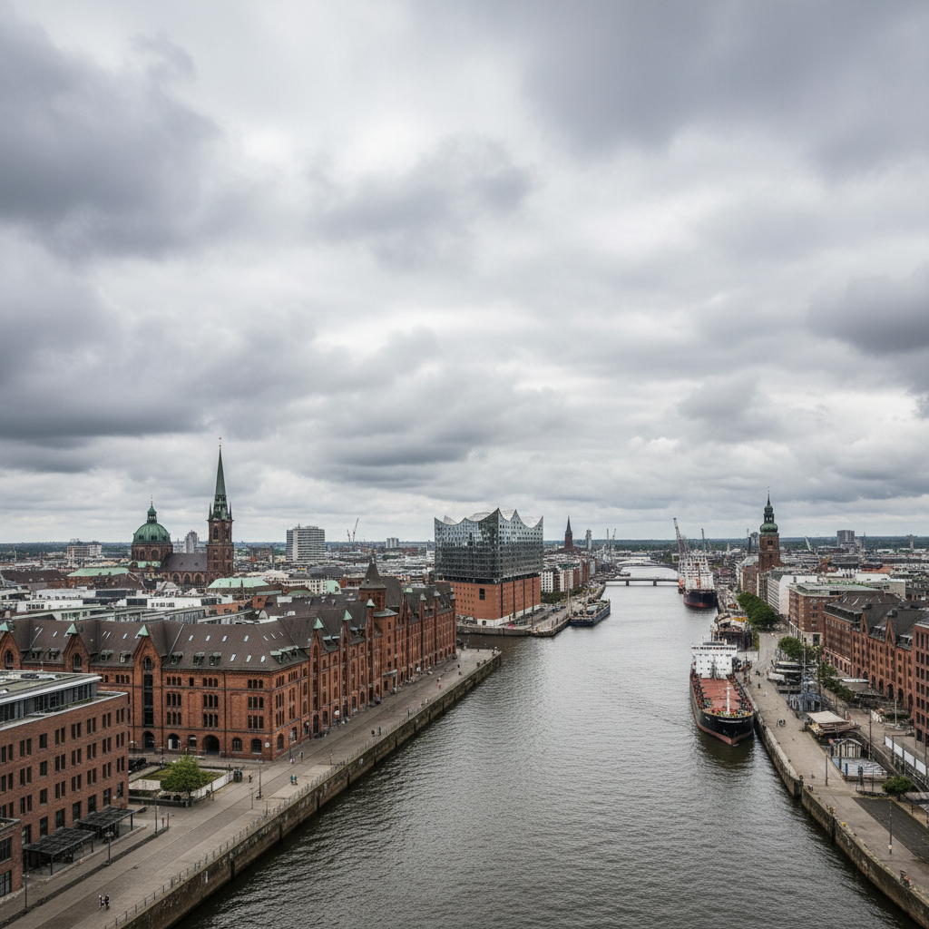 Hamburg erwartet heute nebelschleier und milde 18 Grad Celsius