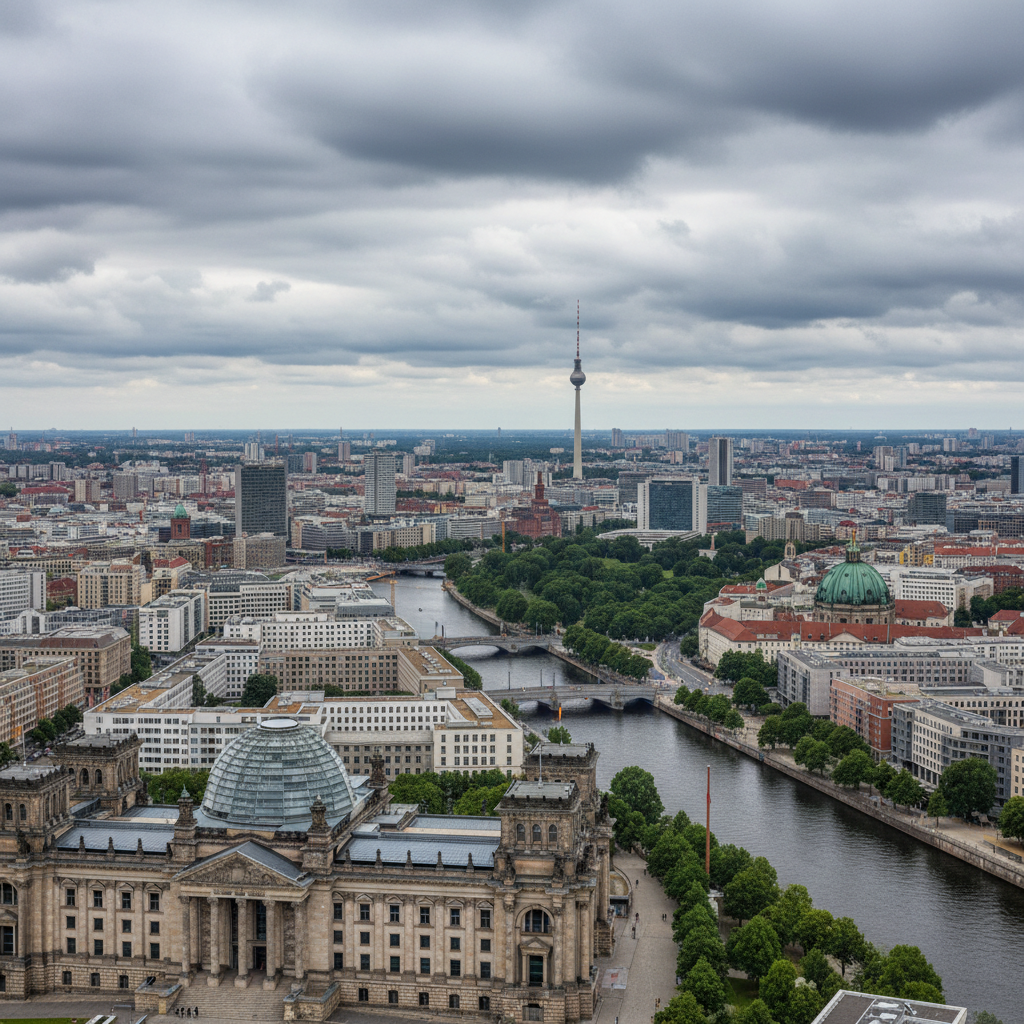 Berlin heute: Wolken verleihen der Hitze von 28°C einen Schatten