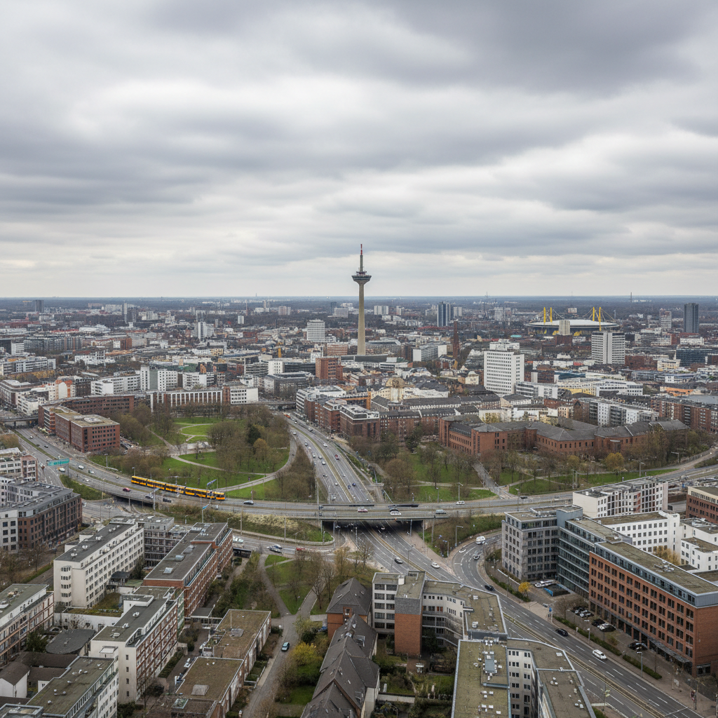 Strahlender Sonnenschein und 22°C erwarten Dortmund heute