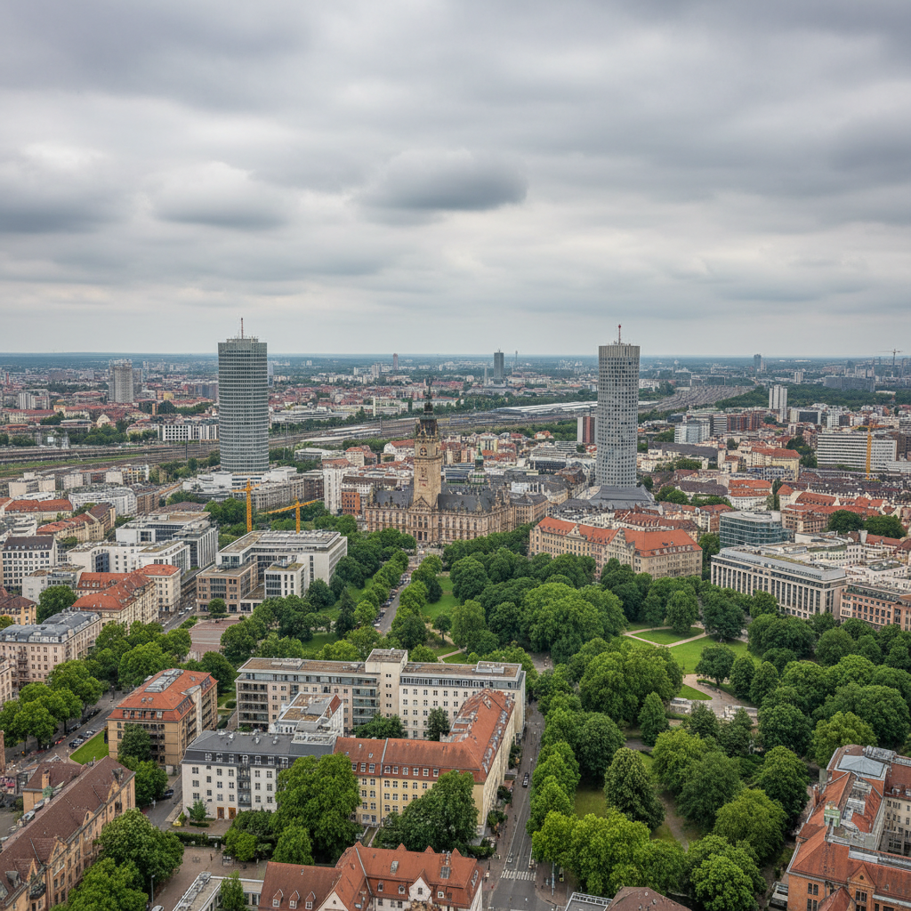 Leipzigs Wetterprognose: Mildes Klima mit vereinzeltem Regen und 16°C