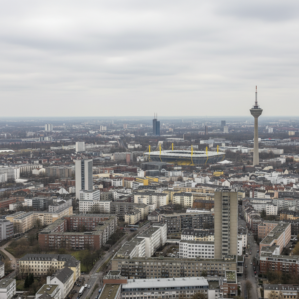 Dortmund heute unter Wolken: 19°C und vereinzelt Regenfälle erwartet