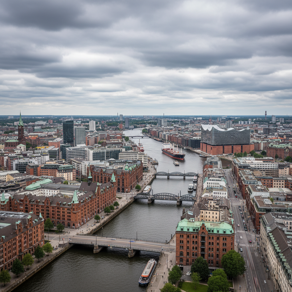 Hamburg heute: Wolken dominieren bei Temperaturen um 21°C