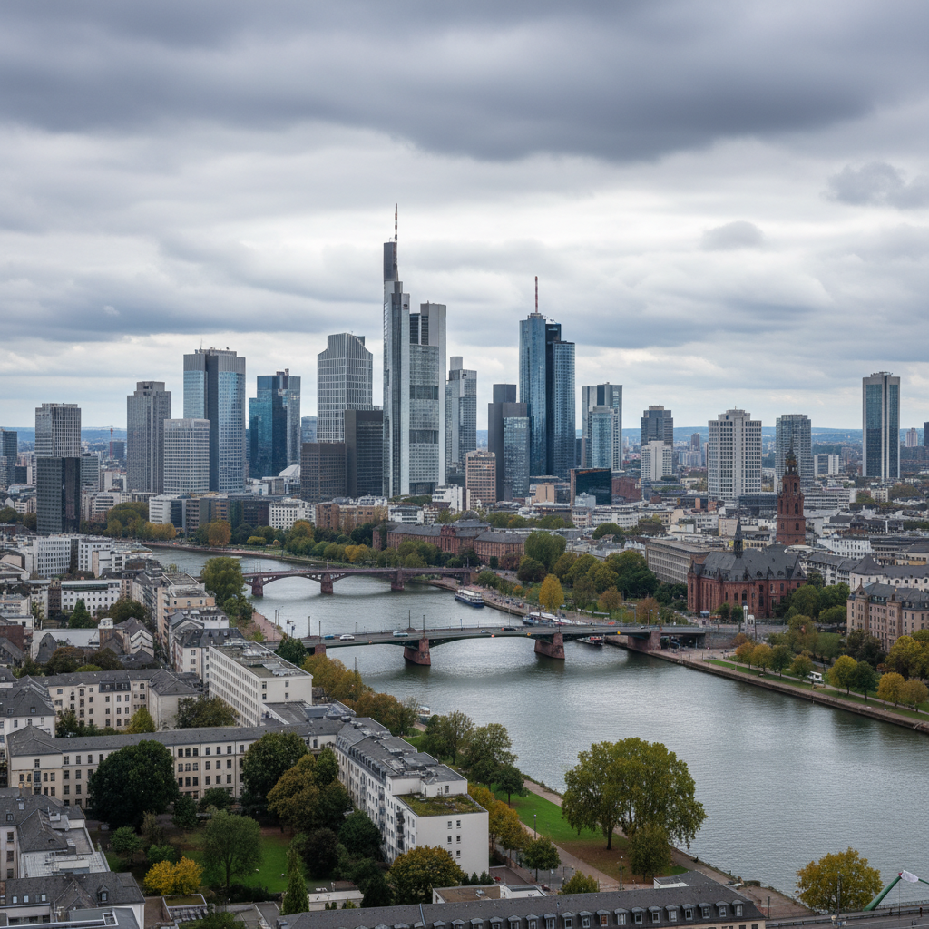 Frankfurt am Main heute: 30°C mit vereinzelten Regenschauern in der Umgebung