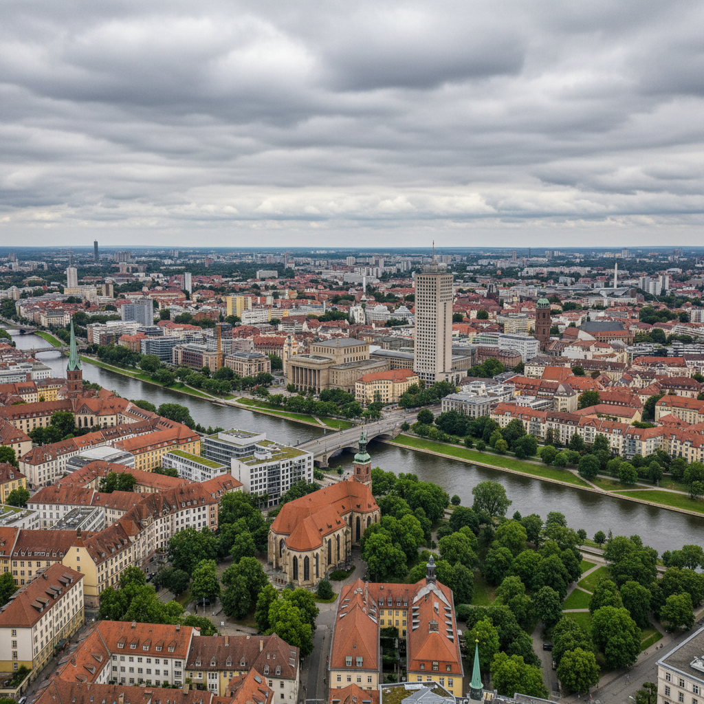 Leipzig heute: Überwiegend bewölkt mit Temperaturen um 21 Grad Celsius
