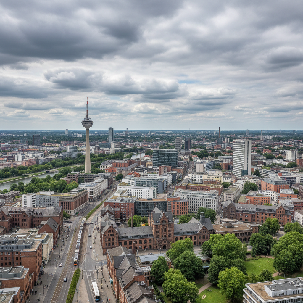 Dortmund erleben: Heute Wolken bei warmen 29 Grad Celsius