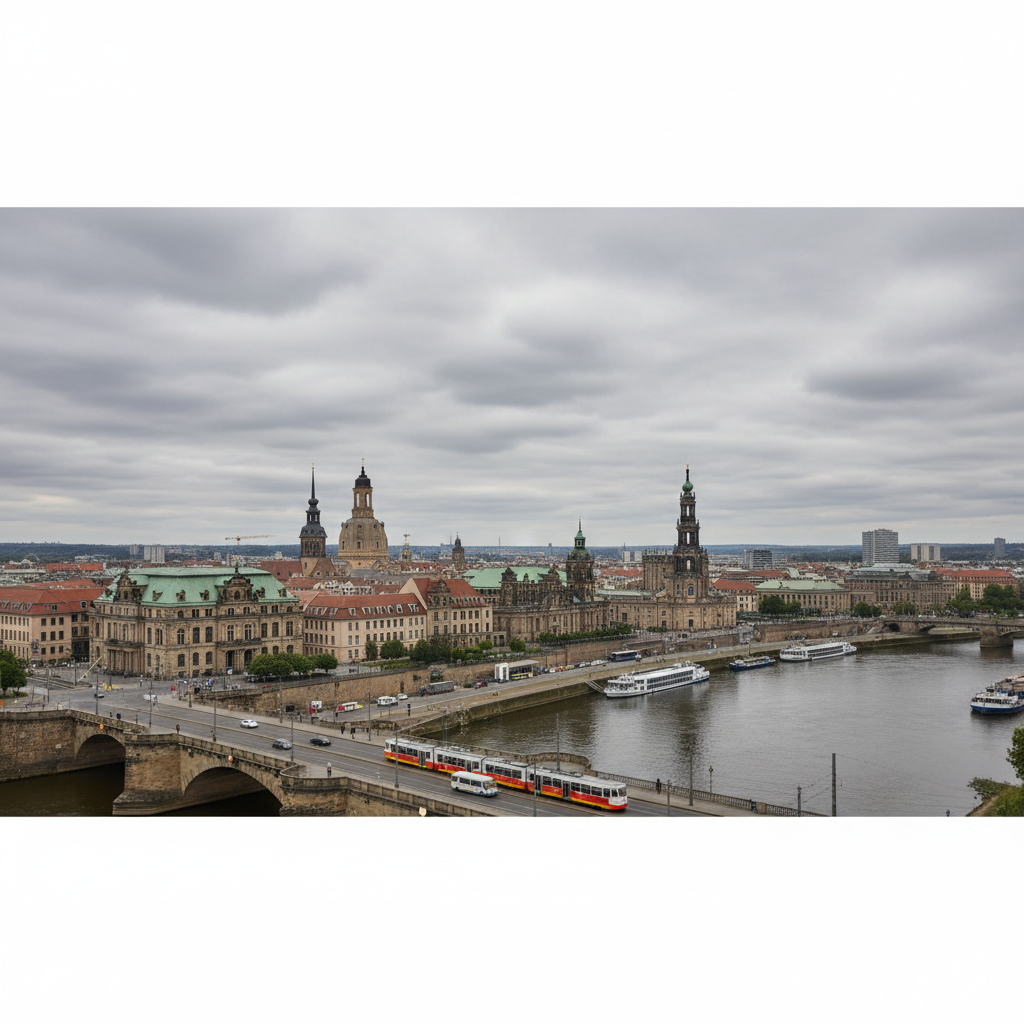 Dresden Wetterprognose: 20°C und wechselhafte Bewölkung am heutigen Tag