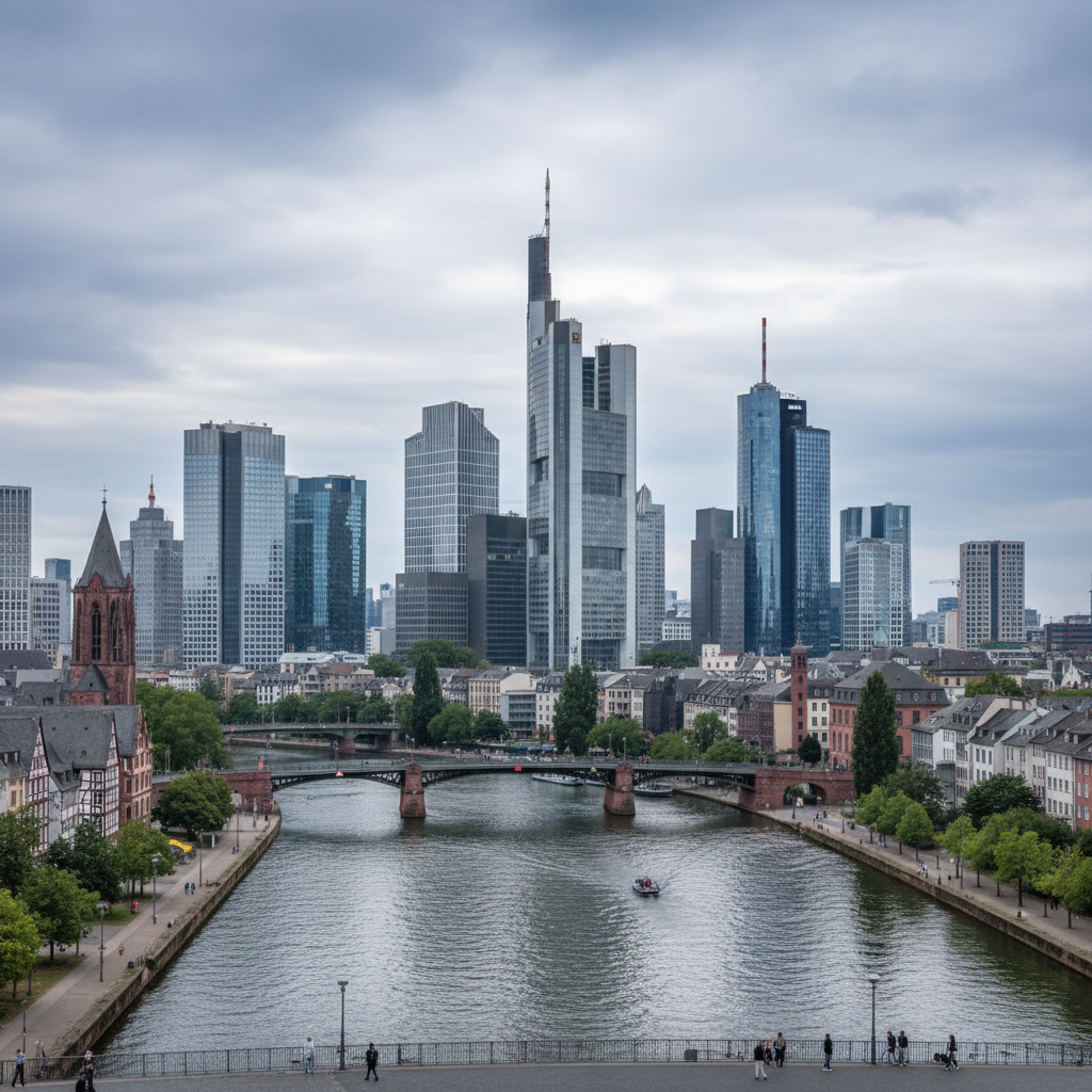Frankfurt am Main heute: Wolken ziehen auf bei angenehmen 24 Grad