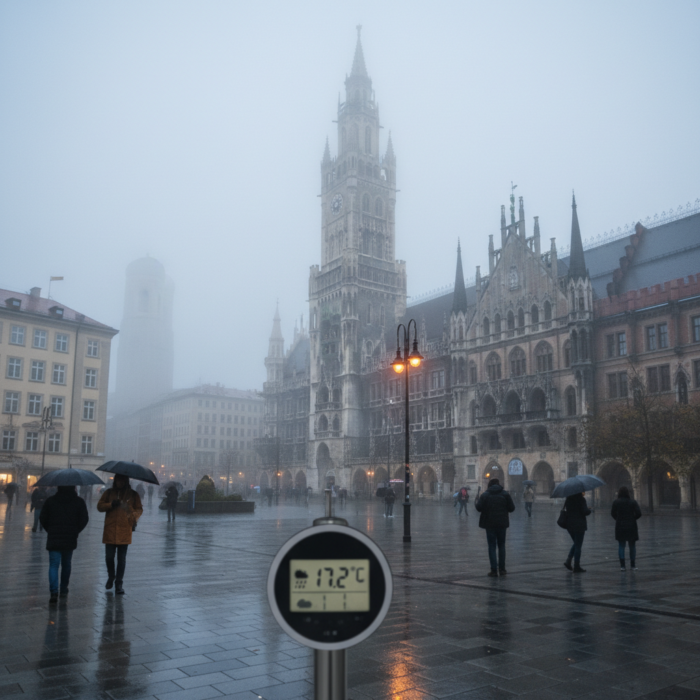 Wettervorhersage für München am 9. September 2026