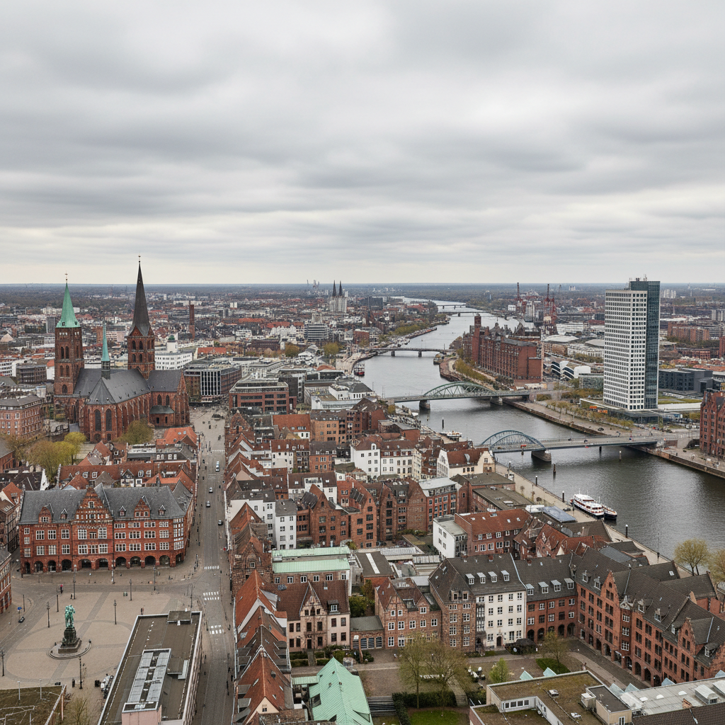 Bremen erwartet heute strahlenden Sonnenschein und angenehme 23 Grad Celsius