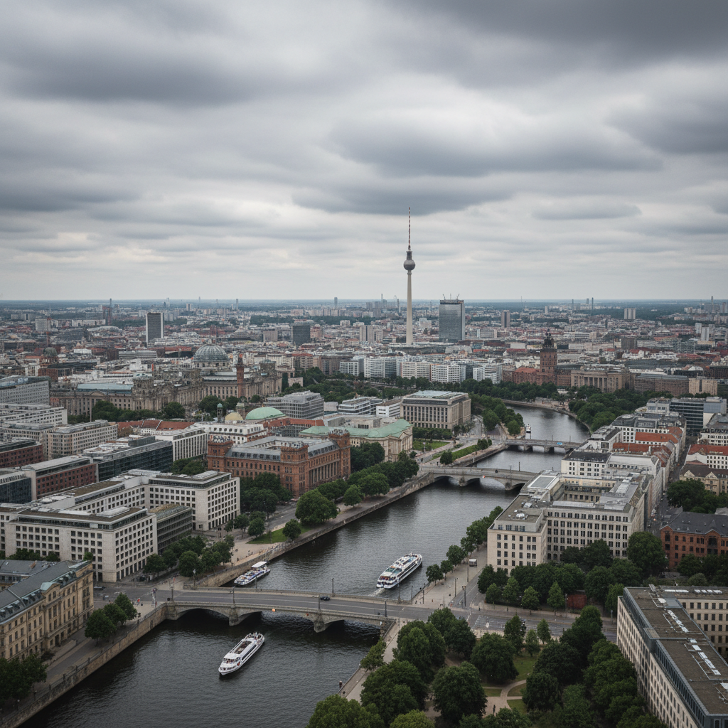 Berlin erlebt heute herrlichen Sonnenschein und milde 22 Grad Celsius