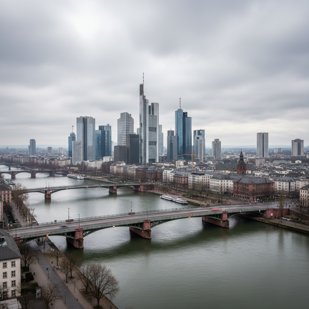 Heute strahlt die Sonne in Frankfurt am Main bei angenehmen 21°C