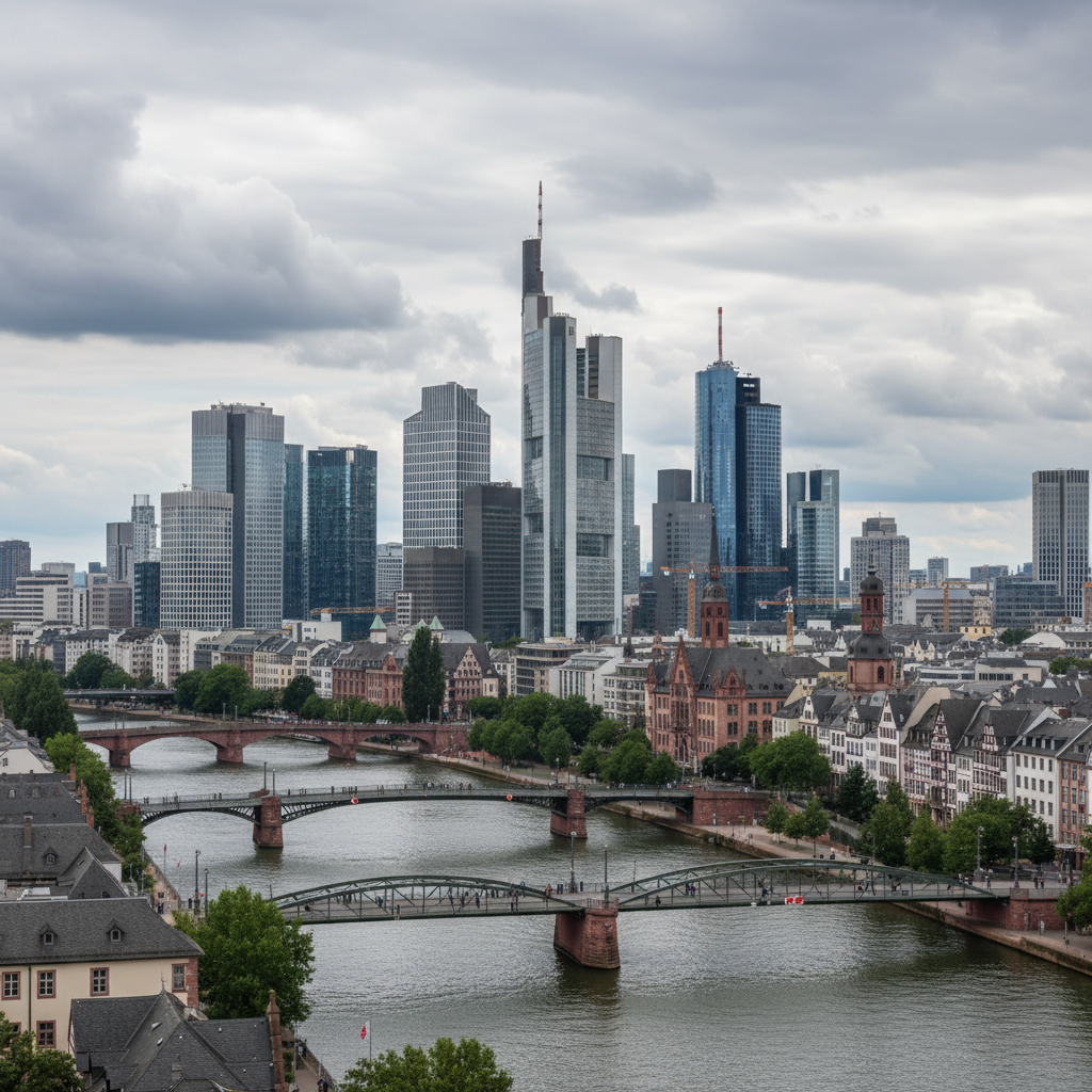 Frankfurt am Main: Heute 25°C mit sporadischen Regenschauern in der Umgebung