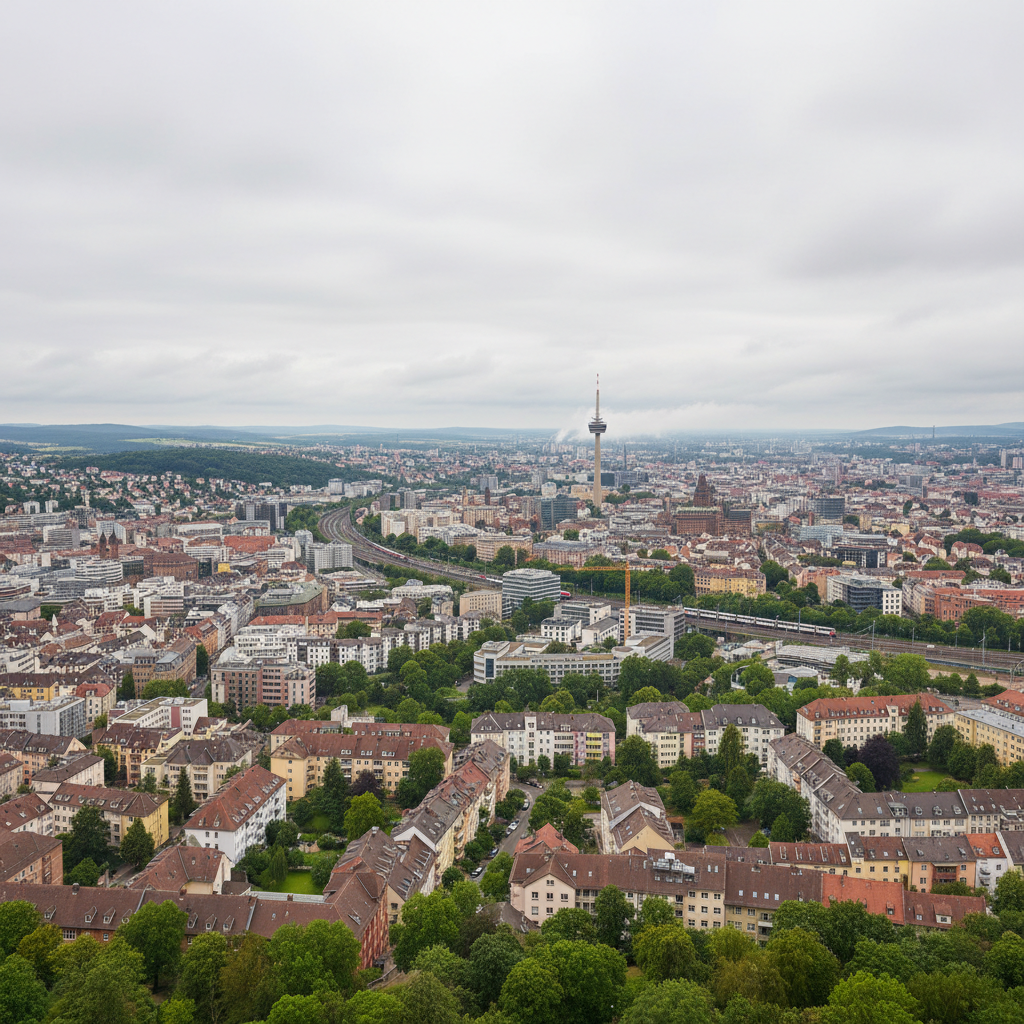 Stuttgart heute: Bewölkter Himmel und milde 17 Grad Celsius
