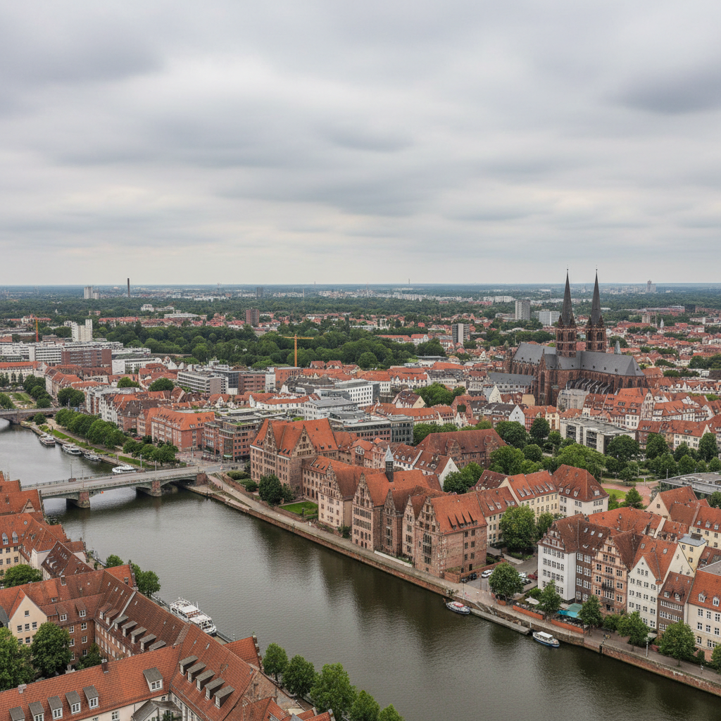 Bremen erwartet heute Wolkenfelder und milde 19 Grad Celsius