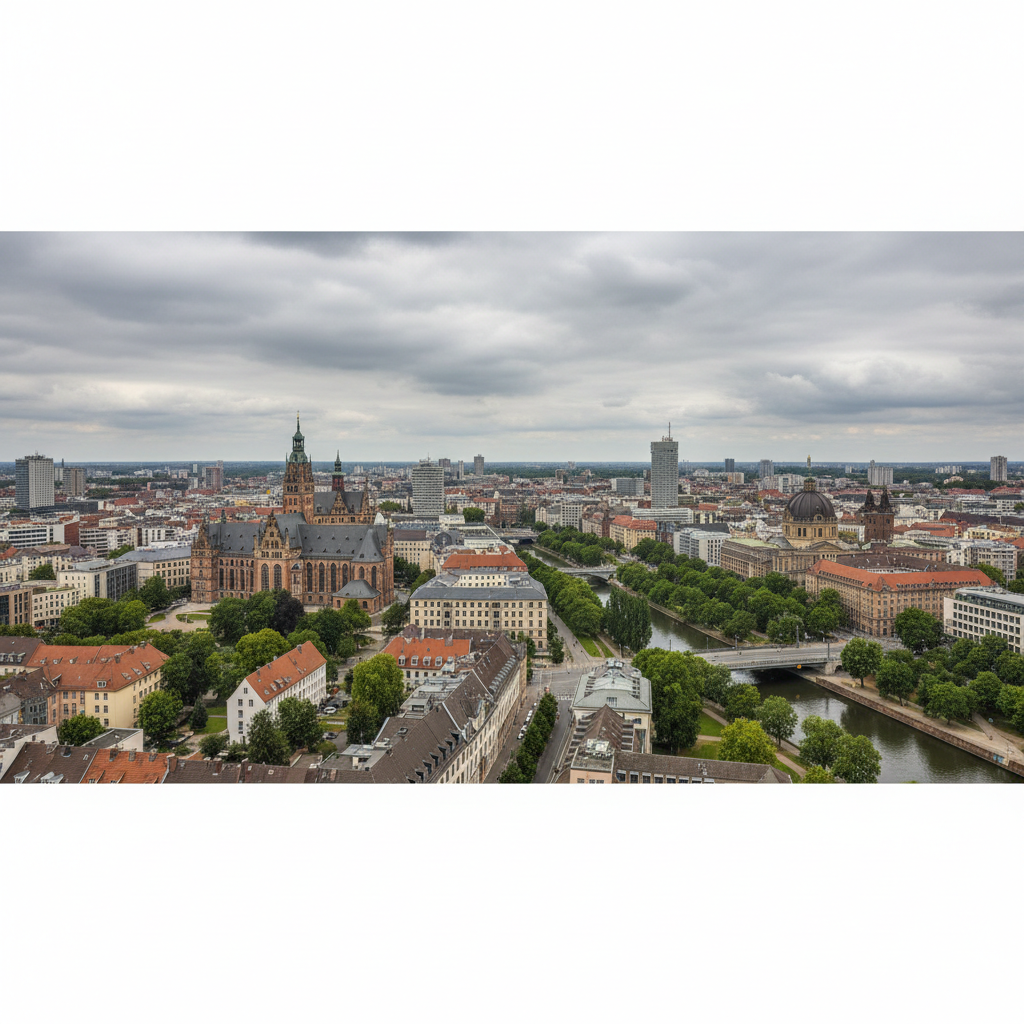 Leipzig heute: 22 Grad und über den Himmel ziehende Wolken