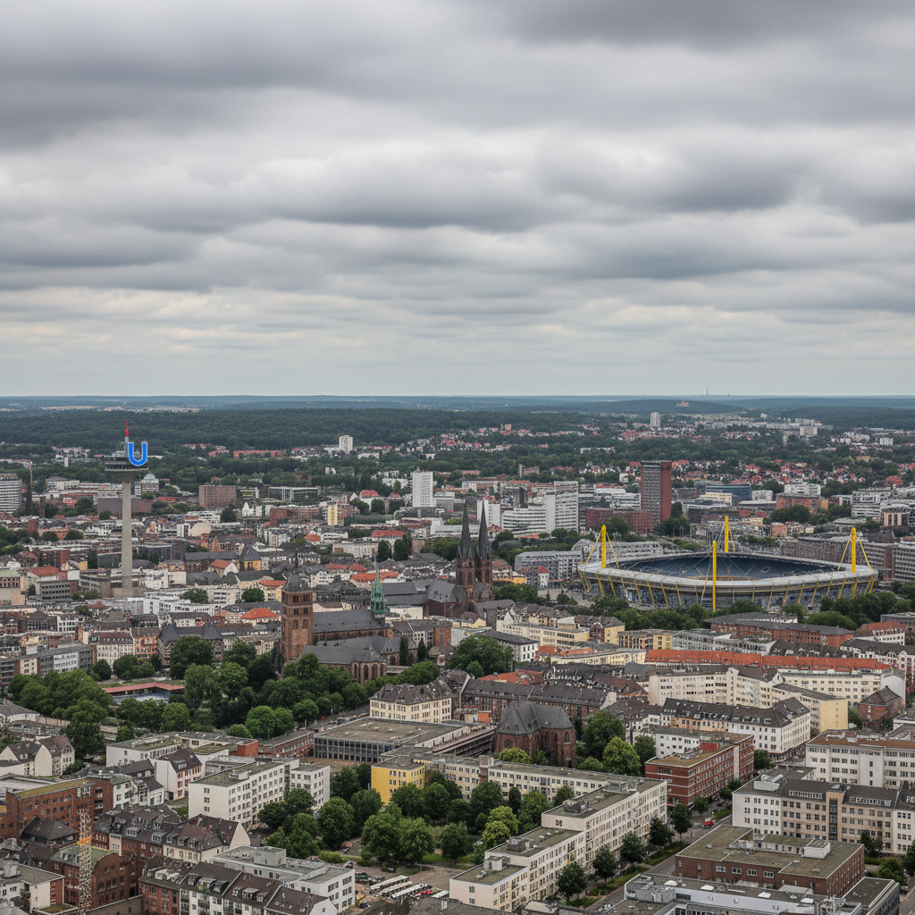 Dortmund erwartet heute strahlenden Sonnenschein und angenehme 24°C