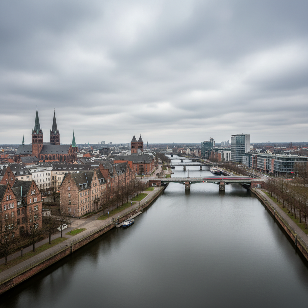 Bremen erwartet heute strahlenden Sonnenschein und milde 19 Grad Celsius